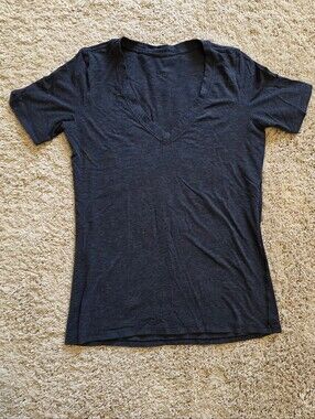 lululemon athletica Women's Deep V Tee - Black